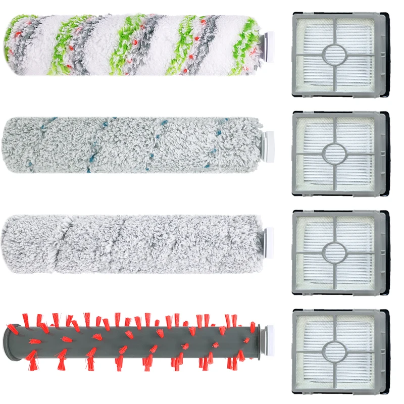 แปรงลูกกลิ้ง HEPA Filter สำหรับ BISSELL X7 3350F 2832ไร้สาย Pro Multi-Surface Cleaner รุ่น3011 3055อะไหล่