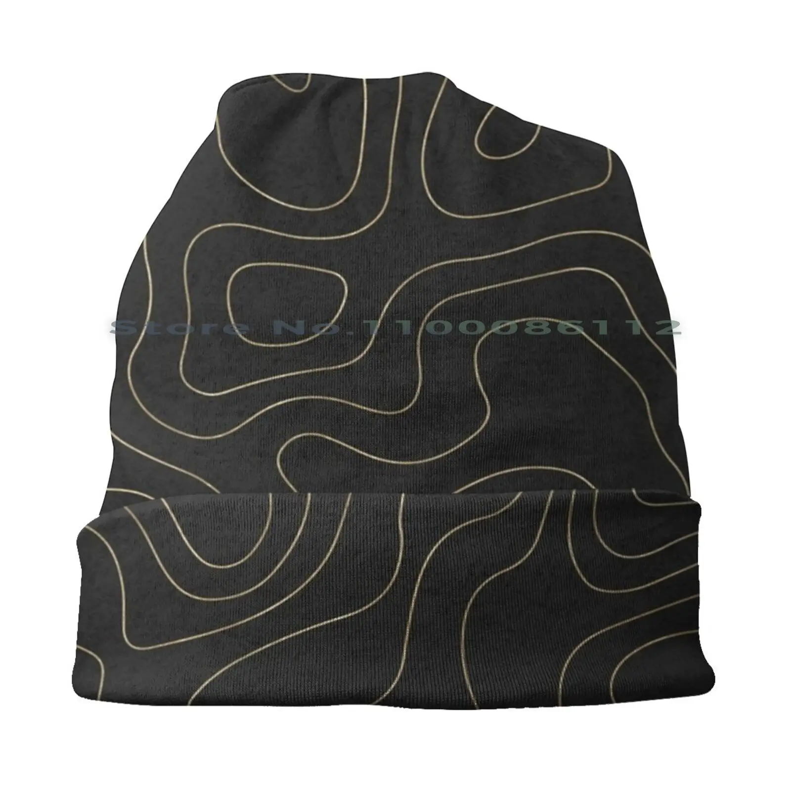 Topographic Imaginary Landscape Bucket Hat Sun Cap Topographic Topography Landscape Orography Orographic Mountain Organic Shape