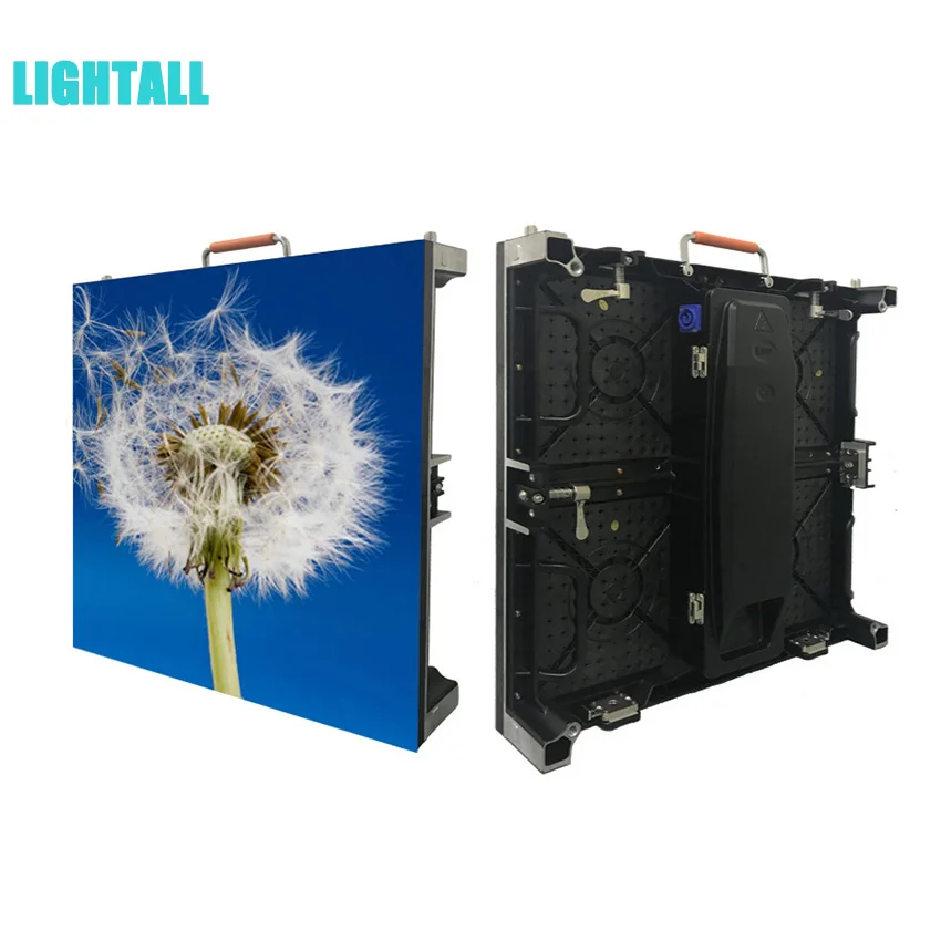 

P3.91 SMD1921 128*128dots 500x500mm RGB LED Display Screen Outdoor Die Cast Aluminum Cabinet For Rental Advertising Video Wall