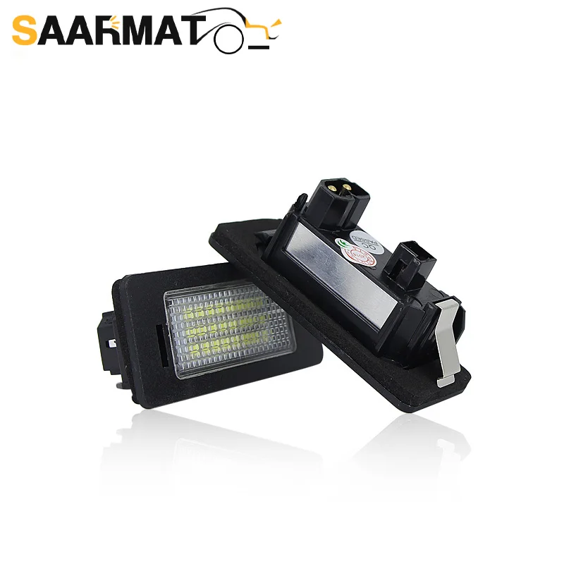 LED CANBUS No Error License Plate Lights Base bulb For BMW 5 Series E39 E60 E60N E61 E61 X Series E70,E71 AUTO Number Lamp