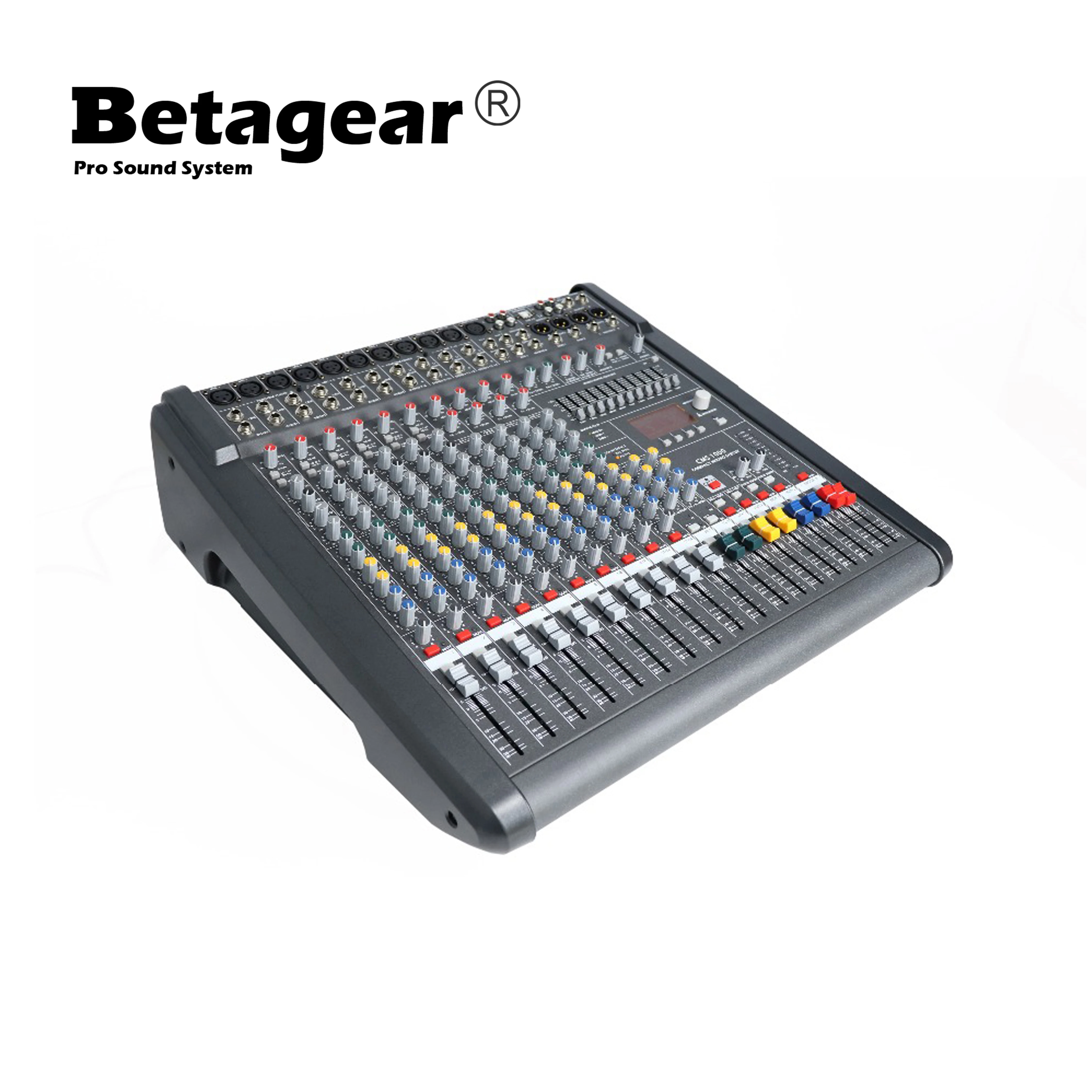 Betagear 10 Channel Mixer CMS1000-3 Powermate1000-3 Digital Mixer Dj Professional Stage Aduio Power Mixer Amplifier 48V Phantom