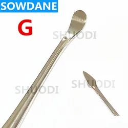 Podwójne końcówki Implant dentystyczny periodhole winda Dental Separator narzędzie dentysta chirurgia Sinus Lift Instrument Lab stal nierdzewna