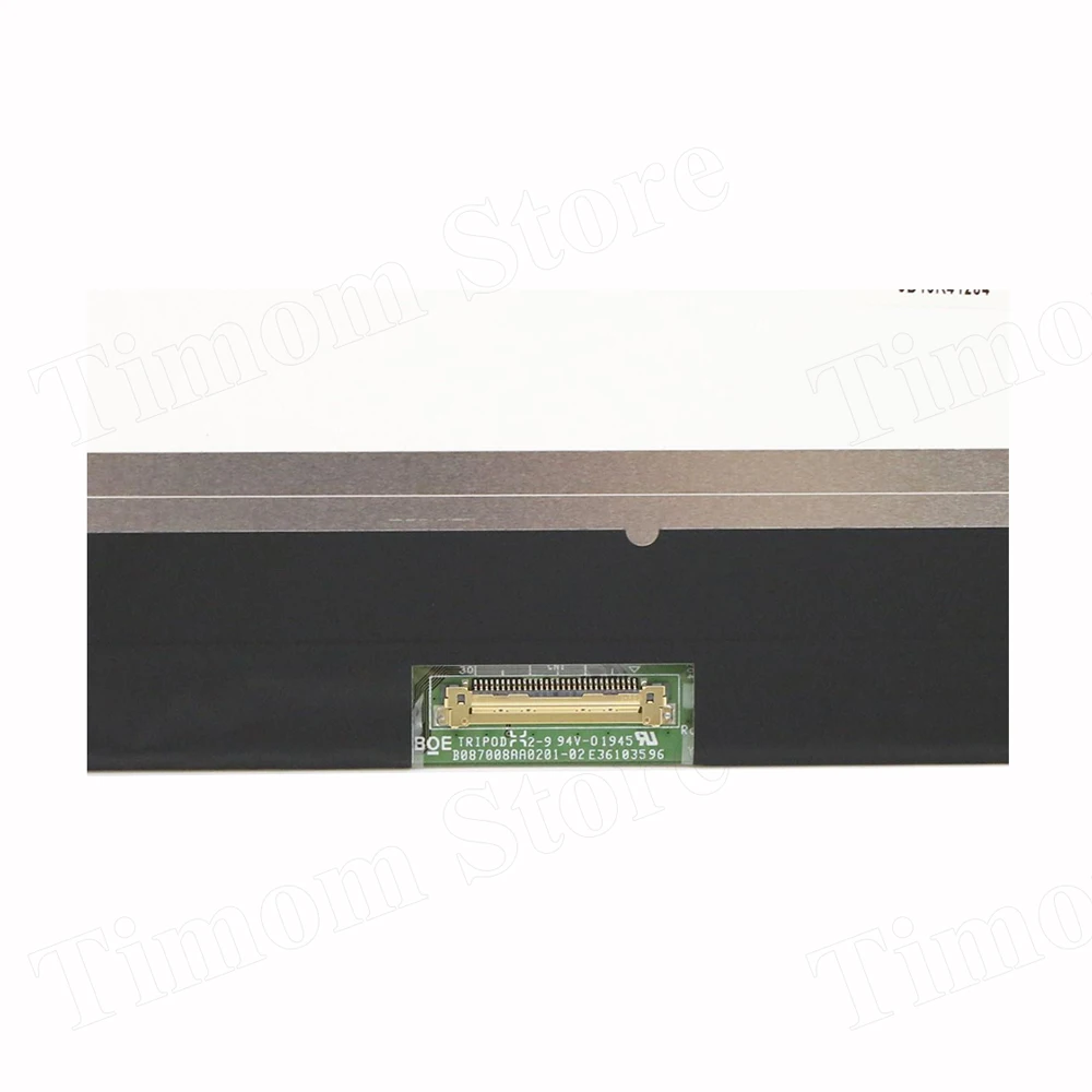 Imagem -04 - Matriz de Tela Led Lcd para Laptop Exibição sem Furo do Parafuso E4155 E41 55 tipo 82fj 14.0 1366*768 1366*768 1920*1080 Fhd Edp 30pin