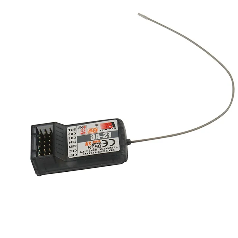 FlySky FS-A6 2.4G 6CH Receiver AFHDS 2A system RX for RC Transmitter i4 i6 i10 GT2E GT2F GT2G F20431