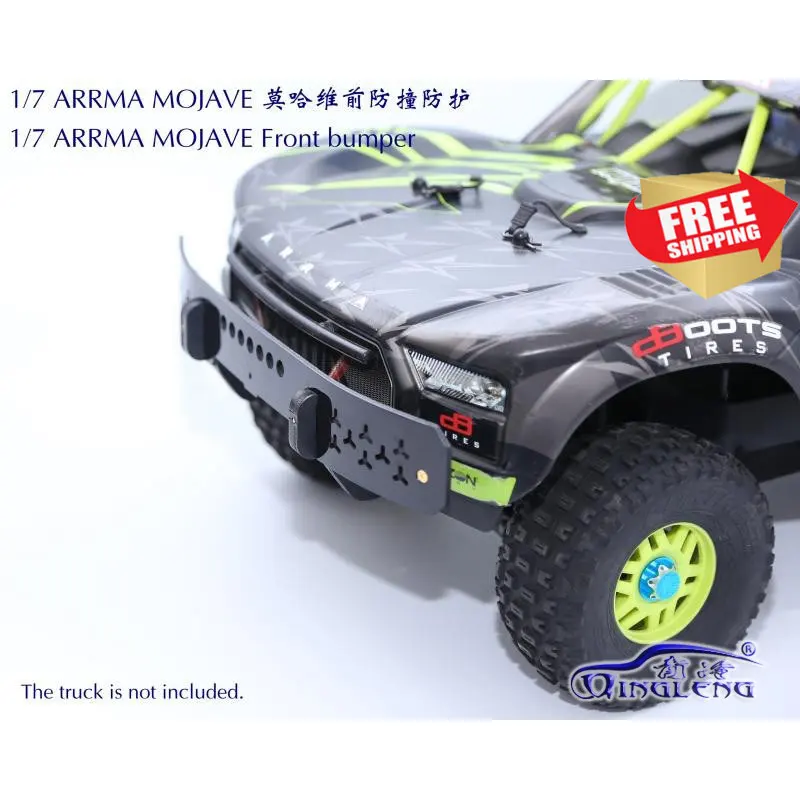 RC radio control car 1/7 ARRMA MOJAVE paraurti anteriore di protezione QL opzione di aggiornamento parti