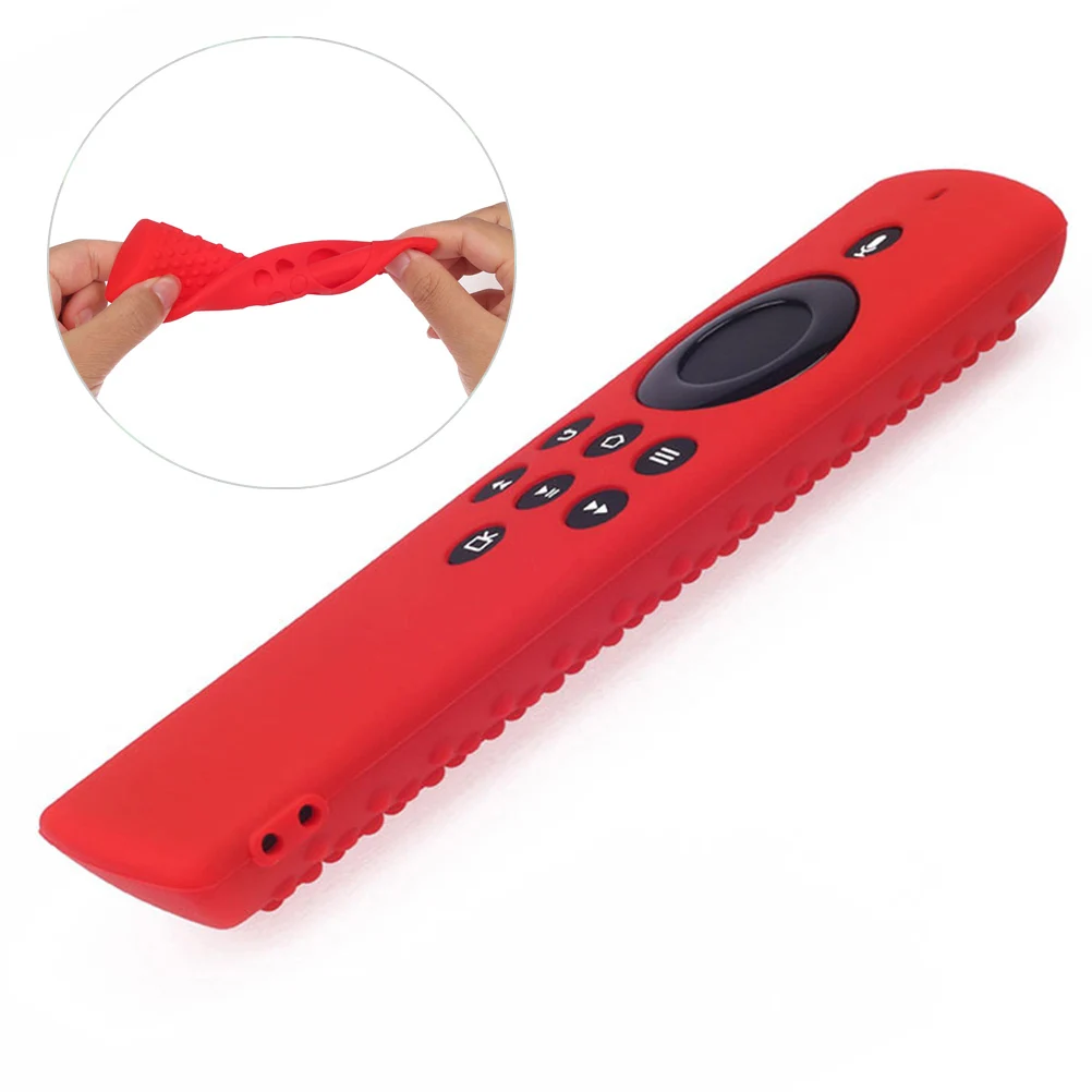 Remote Cover Case For Fire TV Stick Lite Remote Control Protective Shockproof Silicone Remote Case Durable Soft Silicone Pretty