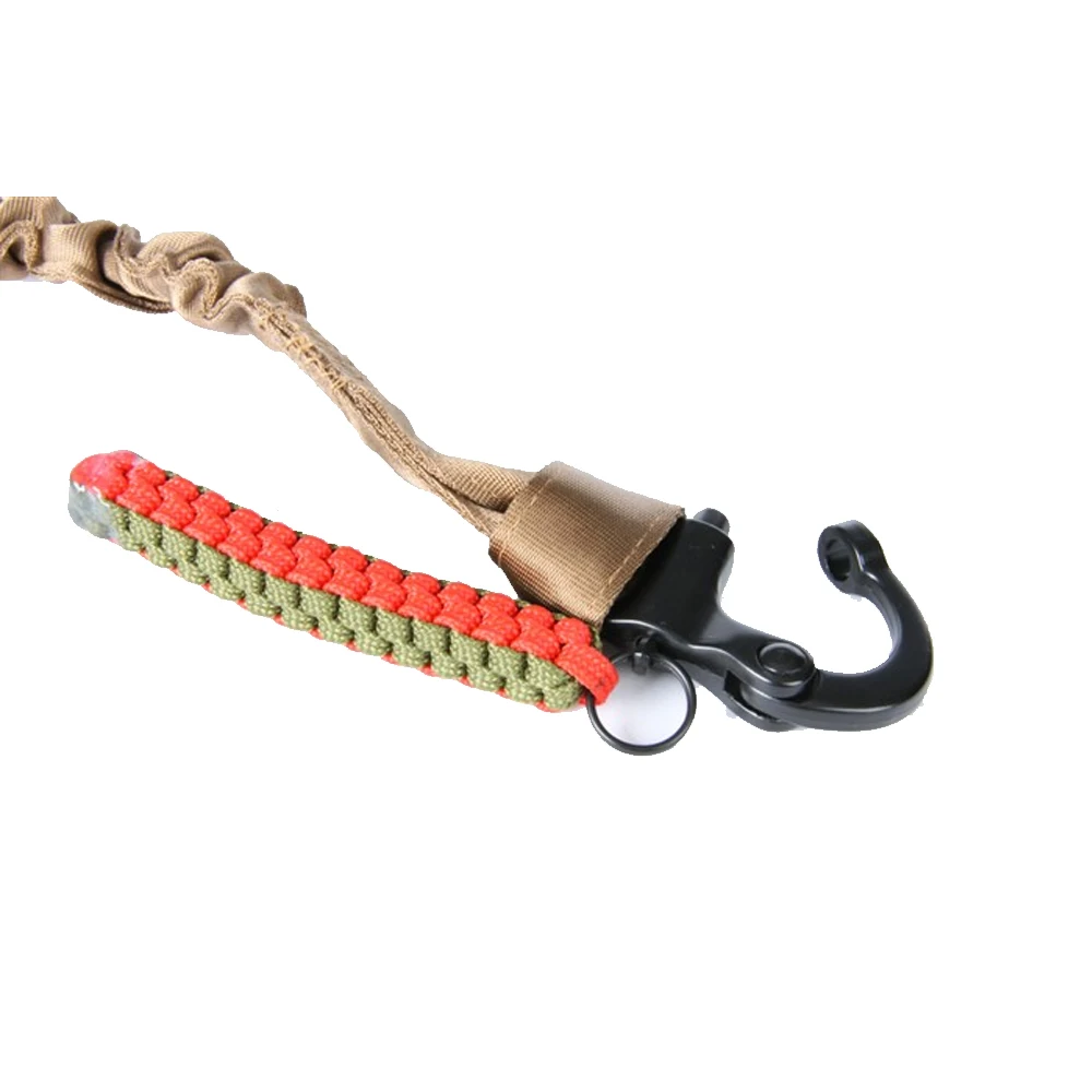 Quick Release Line Climbing Safety Strap, Sling tático, corda protetora, caça ao ar livre, cor verde