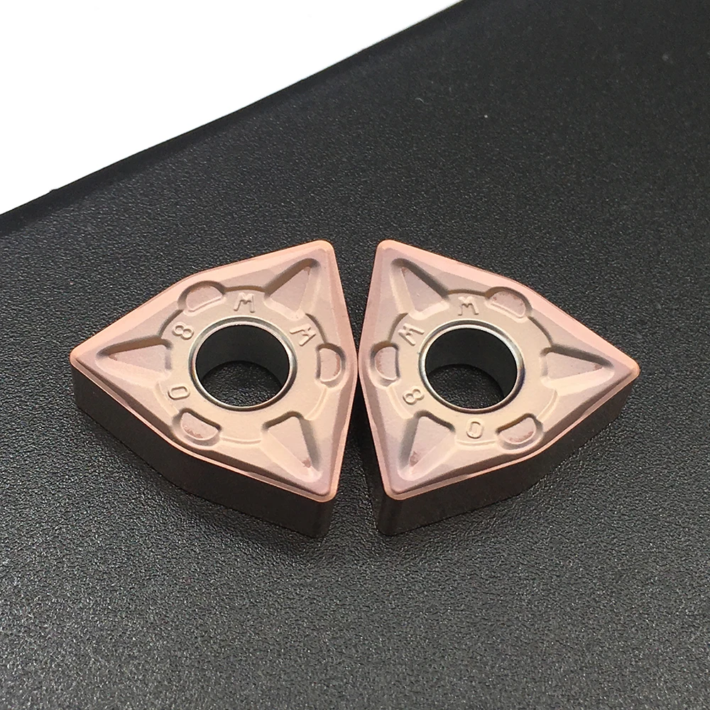 10PCS WNMG080408 มม.FT1125 สำหรับสแตนเลสคุณภาพสูงเครื่องจักรกลเครื่องมือกลึง CNC เครื่องมือเครื่องมือกลึงคาร์ไบด์แทรก