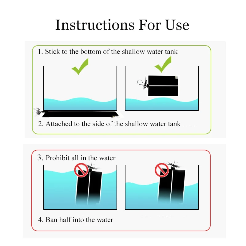 Heating Warm Pad Adjustable Temperature Controller Incubator Mat Tools Terrarium Reptiles Heat Mat 5-45W Climbing Pet