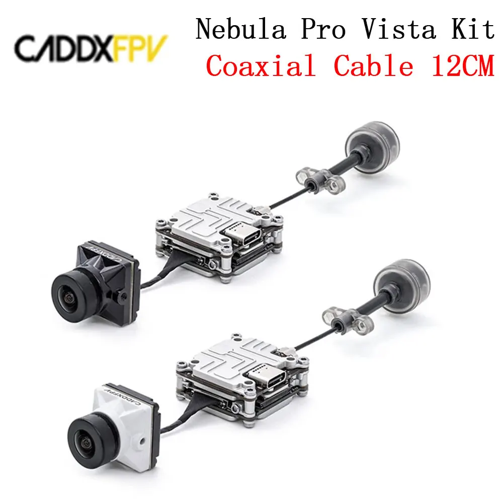 Caddx Nebula Pro Vista Kit Cameras 720p/120fps HD Digital 5.8GHz FPV Transmitter & 2.1mm FOV 150 Degree FPV Camera for FPV Drone