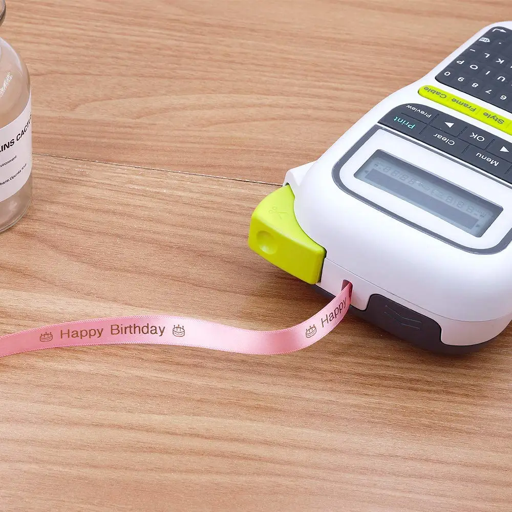 RE34 R231 Satin Ribbon 12mm Label tape Compatible for Brother TZe-R231 TZe-RE34 TZE-RE31 TZE-RG34 Gift P Touch Label Printer