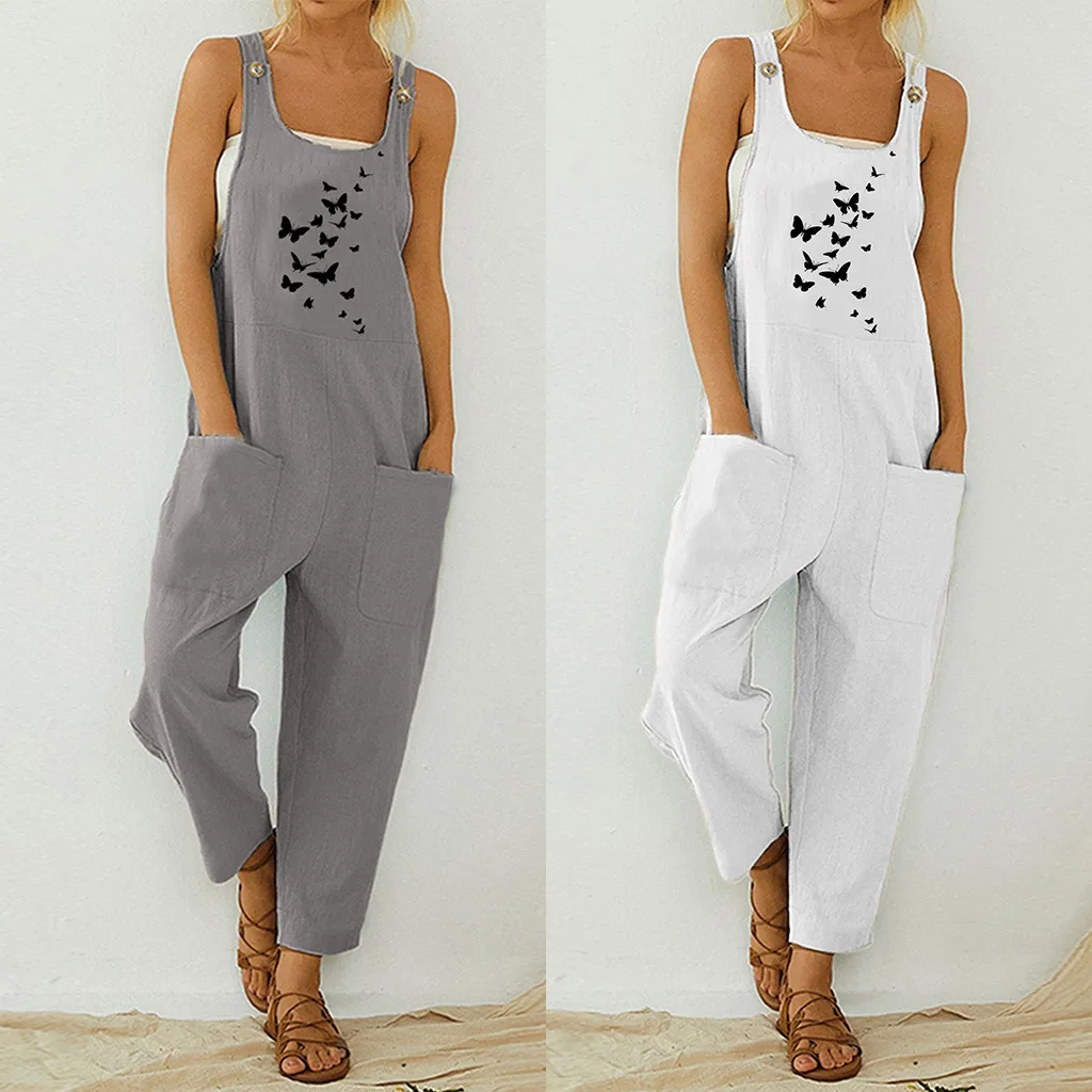 2021 Fashion Pregnant Women Overalls Jumpsuits Pregnancy Rompers Clothings Plus Size Loose Maternity Strap Pant Trousers Clothes