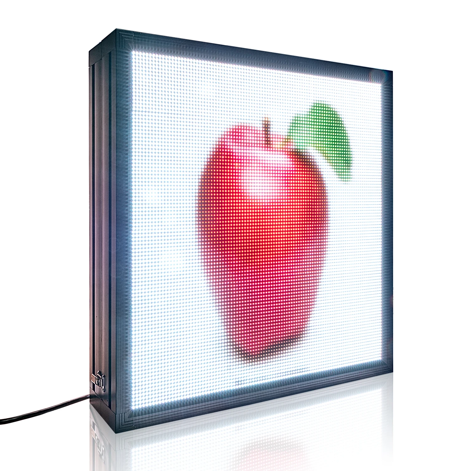 33 in Outdoor Programmable LED Signs Square Size Eye-Catching Led Banners Affordable Price Double-sided Message Board