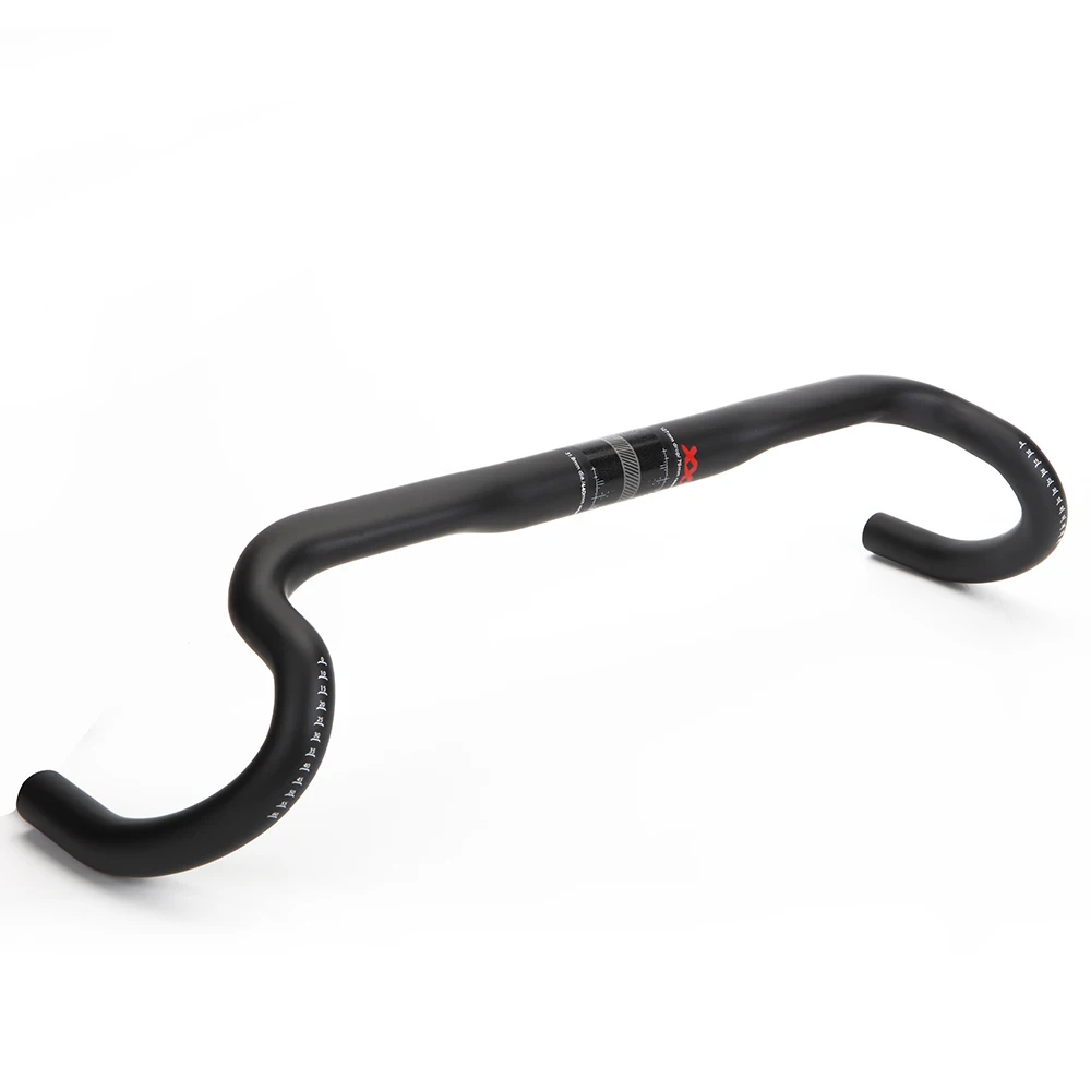 Neuer Carbon-Gravel-Lenker mit Großer Flare-Bar für Cyclocross und Rennräder, 380/400/420/440mm Carbonfaser-Fahrradlenker – Detail 9