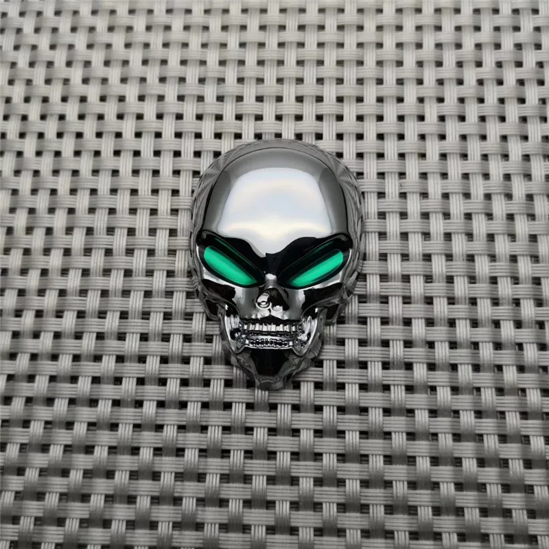 Universal 3D Skull Moto Stickers Motorcycle Truck Car Emblem Demon Decals Motorcycles Sign Scooter Autocycle Decoration