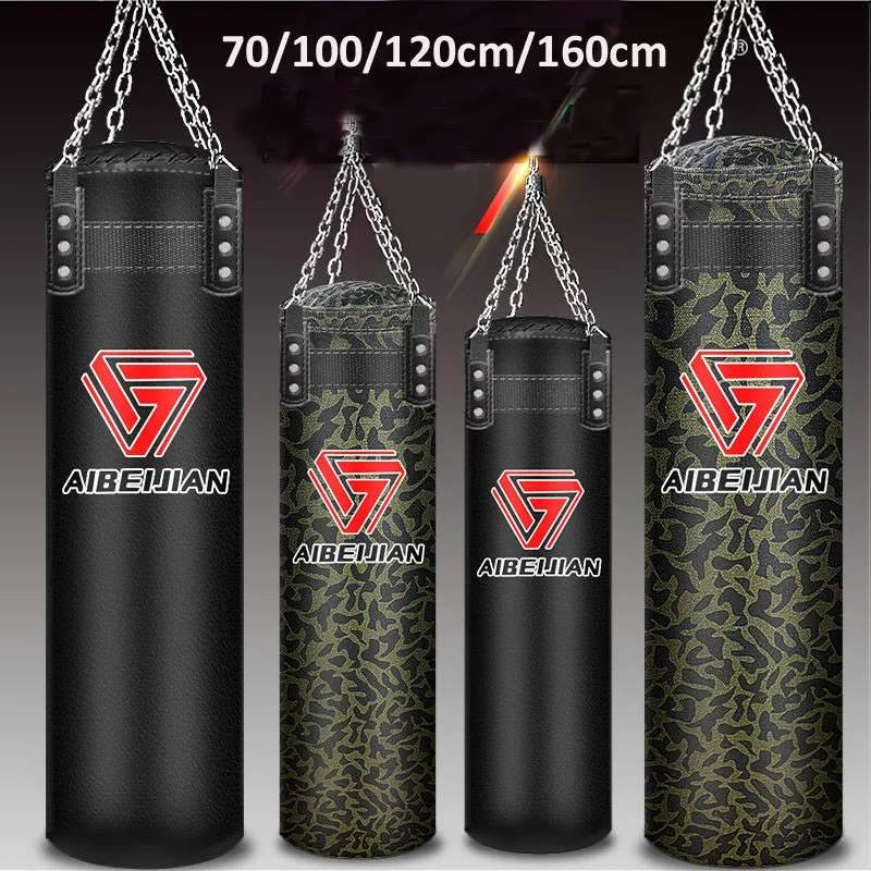 Kickboxing Punching Bag for Adults Kids, MMA Taekwondo Sandbags, 360 ° Rotating Hook, Boxing Bags, Home Sanda Training, 70cm-120