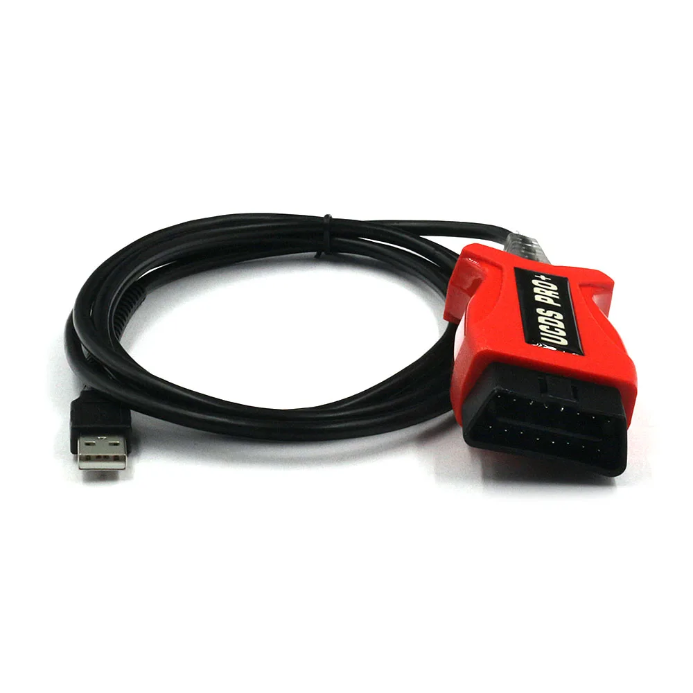 Top Sale UCDS Pro 1.27 For Ford OBD2 Car Diagnostic Interface UCDS Pro+ V1.27.001 With 35 Tokens Full Activate UCDS Connector