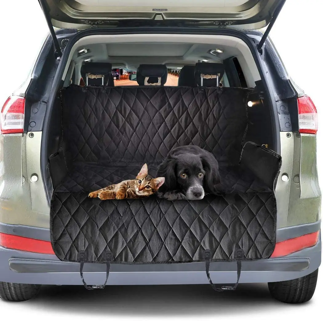 Dog Car Seat Cover Waterproof Pet Hammock For Dogs In The Car Dog Car Accessories Trunk Cover Mats Dog Car Rear Back Protector