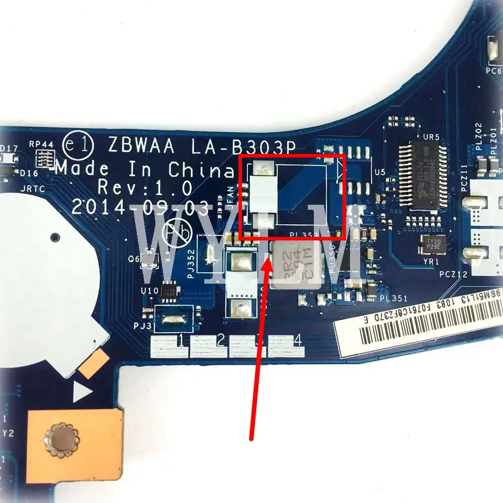 Imagem -02 - Mainboard para Toshiba Satellite C55-b5202 Portátil Placa-mãe 100 Testado K000891580 La-b303p