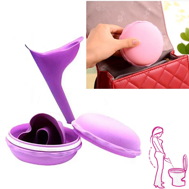 Outdoor Vrouwen Siliconen Urinoir Reizen Zachte Plassen Apparaat Camping Draagbare Vrouwelijke Urinoir Funnel Wc Top Mujer Stand Up & Pee