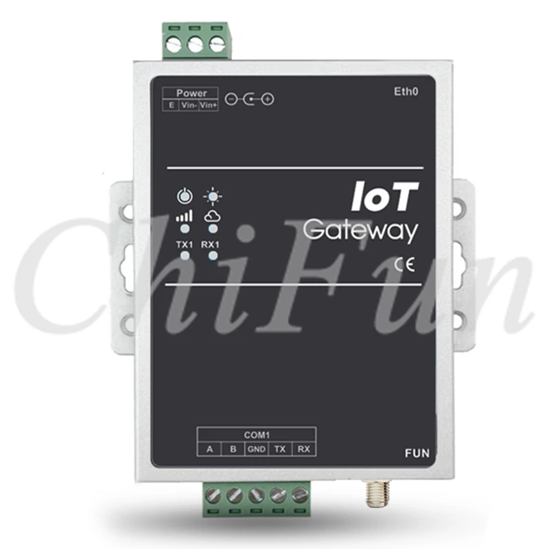 IoT Gateway 4G Module Ethernet RS485 supports Modbus, BACnet, DLT645, Siemens PLC protocols Optional WIFI