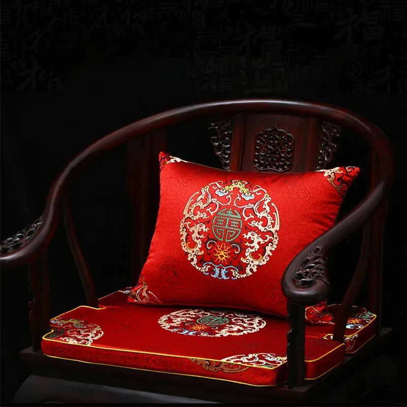 Vintage chinese dragon-patterned brocade jacquard fabric material for satin clothing fabrics of DIY cheongsam and kimono