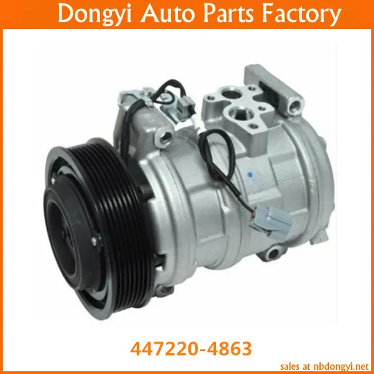 

10S17C 7 POLY CLUTCH 12 В Высококачественный компрессор кондиционера для 447220 -4863 4472204863