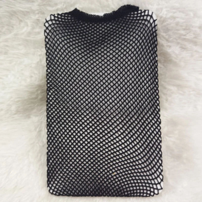 Großhandel Schwarz Snood Nylon Haarnetz Materialien Für Perücken Machen Streching Gummibänder Mesh Cap Für Frauen Perücke Liner Zubehör – Detail 4