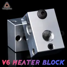 V6 heater block for 3D printers with PT100 sensor #2