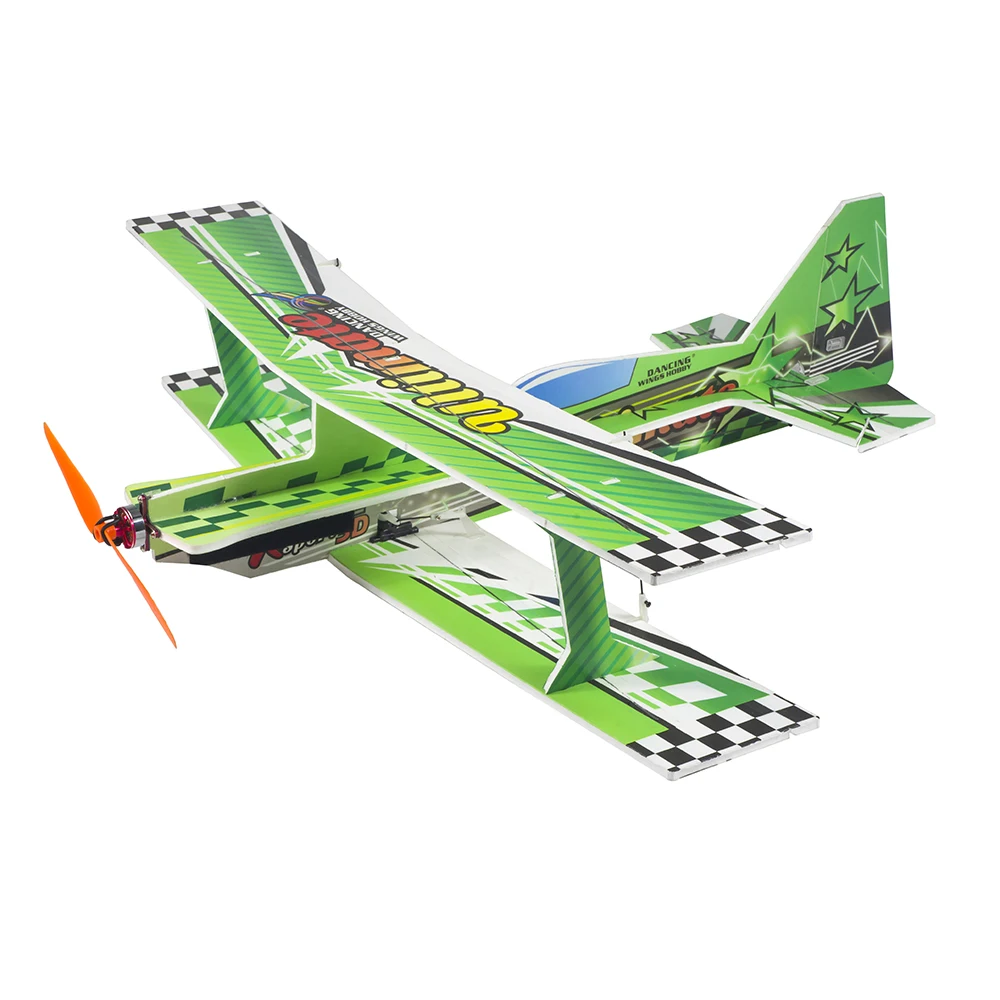 RC Sport Toy 3D Biplane Ultimate Lightest RC Plane Model Indoor Outdoor PP Foam 586mm Wingspan