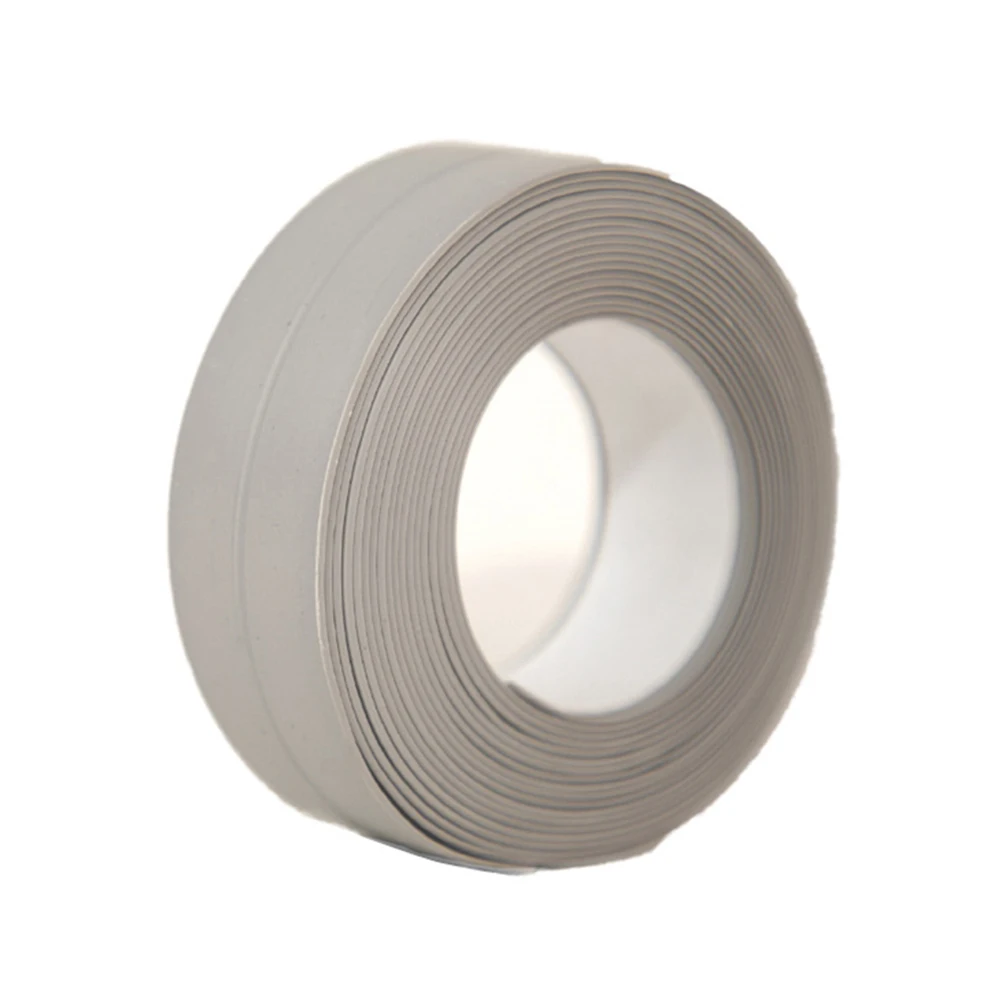 1pc 7colors Waterproof Self Adhesive Sealing Strip Tape PVC Mold Proof Stickers Multifunction Sticker Window Door Gap Seam Tape