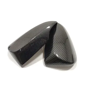 Kryt zpětného zrcátka na boční dveře vozu, ABS karbon/chrom, pro Toyota VITZ 2012 2013 2014 2015 2016 2017-2019, příslušenství pro výztuhy 2 ks 10 nejlepší prodej Příslušenství k autu Toyota Vitz 2012 - №2