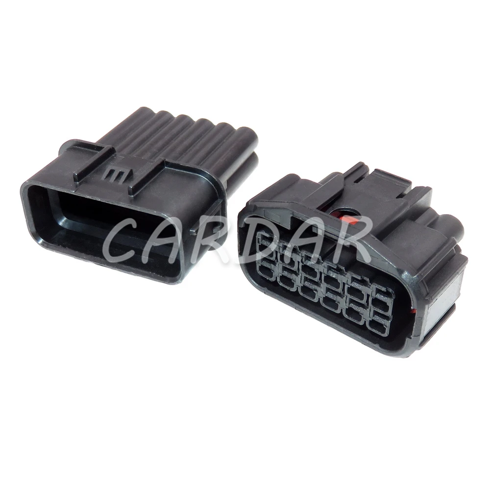 1 Set 12 Pin 6181-6784 6189-7410 Auto Waterproof Connector AC Assembly Electrical Automotive LED Light Socket For Honda