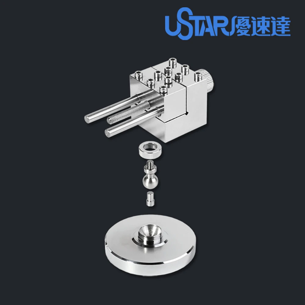 Ustar Model Precision Alloy Steel Vise Universal 360 Degrees Rotating Military Diorama DIY Modeling Tools Model Kit