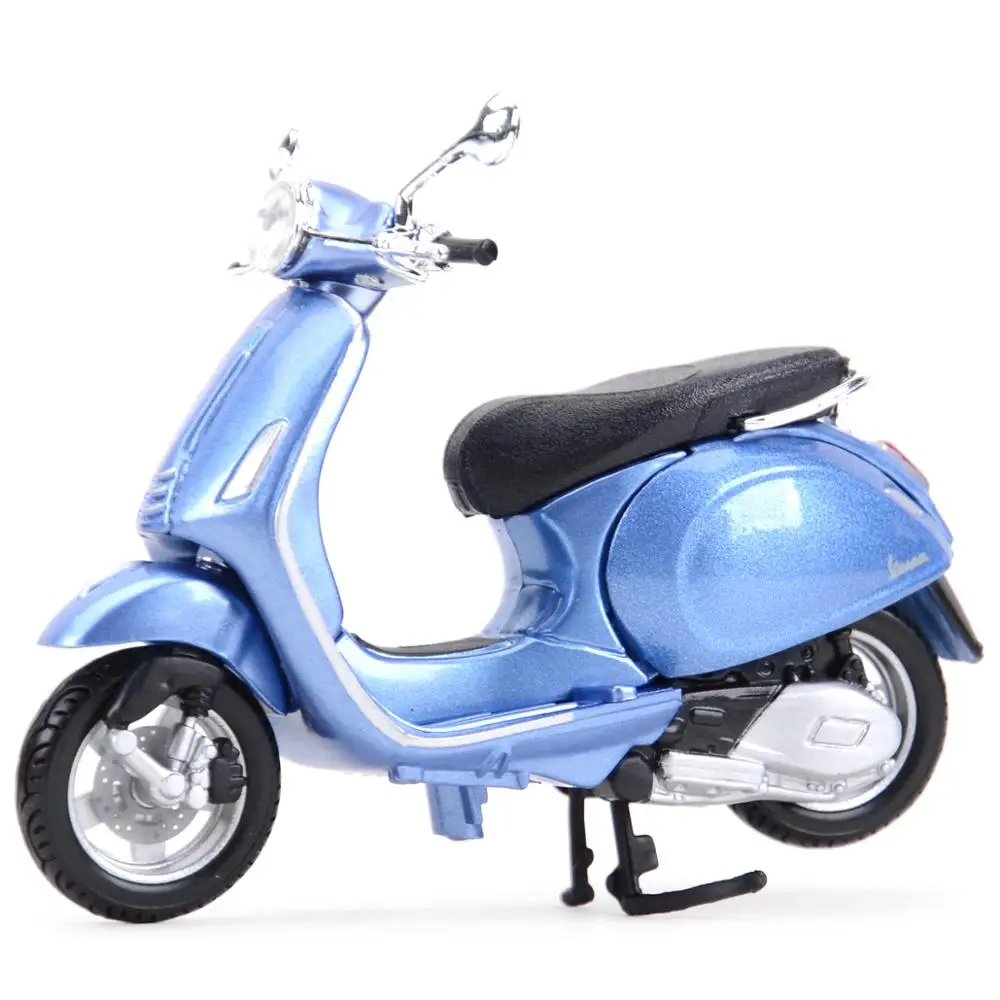 Maisto 1:18 2014 Vespa Primavera 150 Blue Piaggio Static Die Cast Vehicles Collectible Hobbies Motorcycle Model Toys