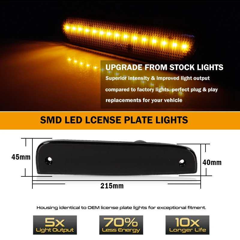 2 stks Auto Voorzijde Marker Parkeerlichten Spatbord Hoek LED Geel Amber Parkeerlicht Fit voor Jeep Cherokee Richtingaanwijzer