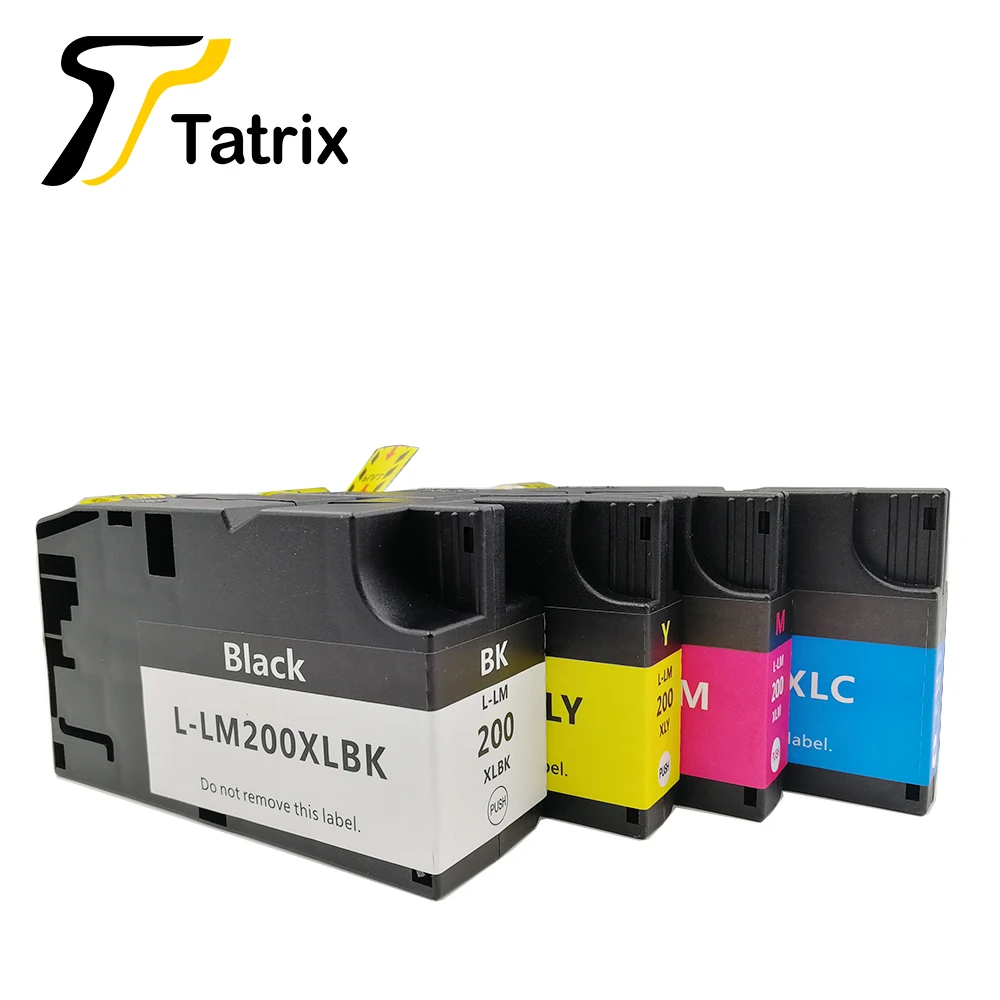 Tatrix for Lexmark 200XL 210XL 200/210XL Color Compatible Ink Cartridge for Lexmark OfficeEdge Pro 4000c 4000 5500 5500t Printer