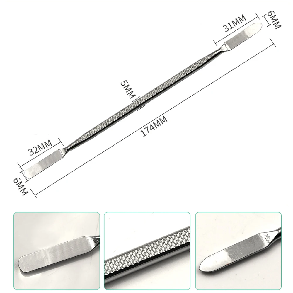 Metal Spudger Crowbar Stainless Steel Scraper Phone Screen Opening Repair for iPhone Computer Laptop Tablet PC Disassembly Tools