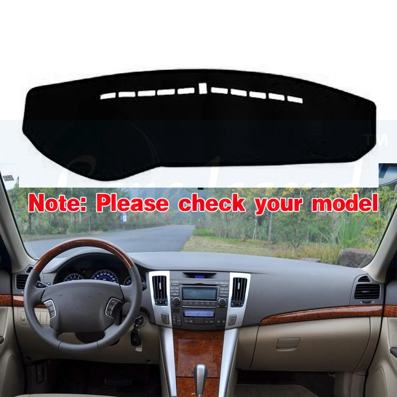 Car Auto Dashboard Cover Dash Mat Carpet Cape For Hyundai NF Sonata Sonica 2005 - 2009 LHD Sunshade 2006 2007 2008 Anti-sun