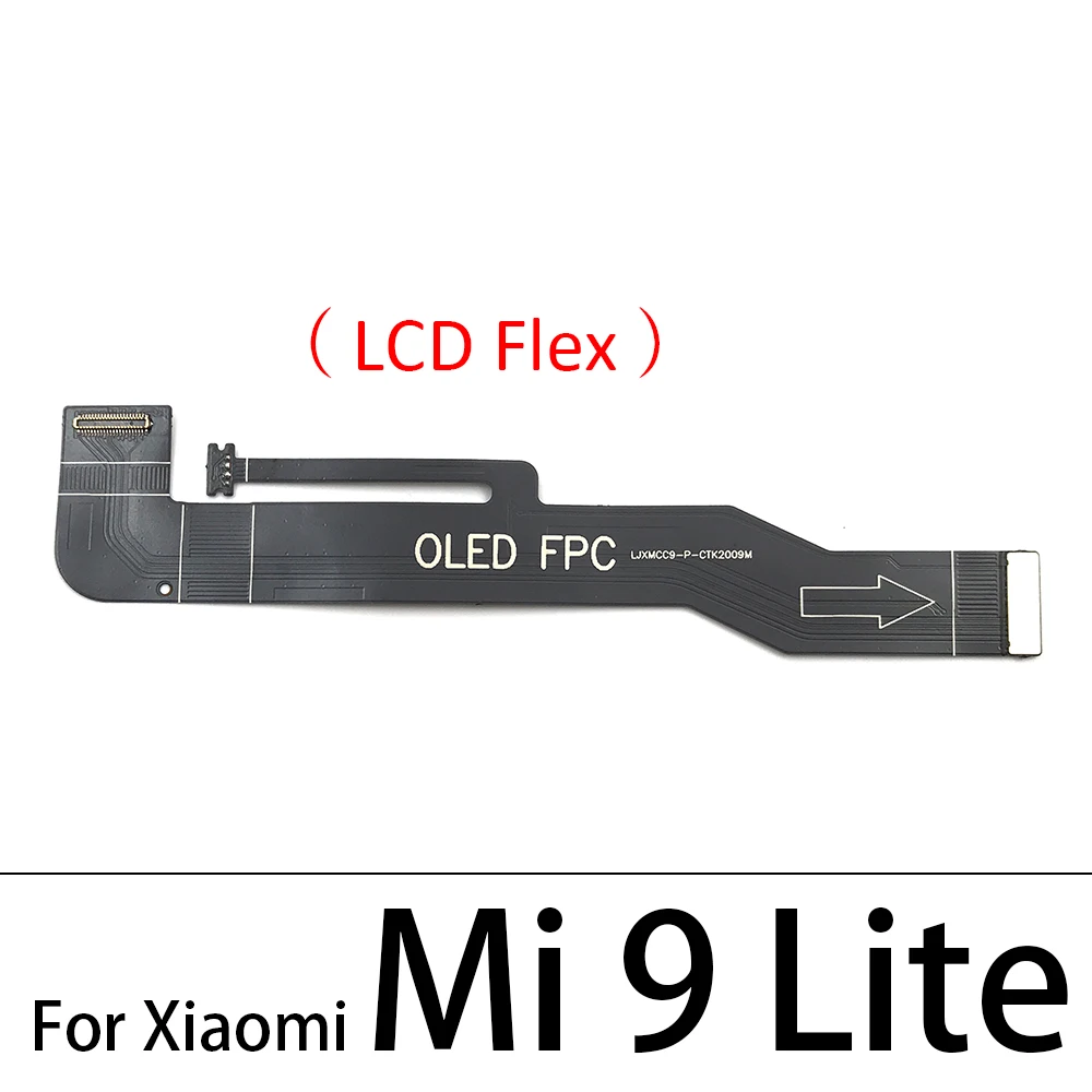 10Pcs/Lot, Main Flex Cable For Xiaomi Mi A3 F2 Pro / K30 Pro / Mi 9 Mi9 Lite Connect Mainboard To LCD Screen Ribbon
