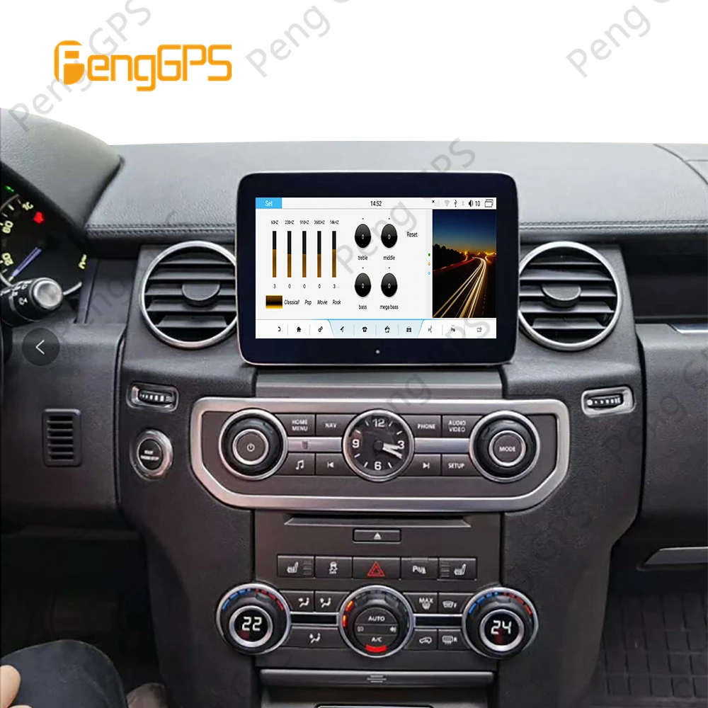Android 13 Car Radio GPS Navigation For Land Rover Discovery 4 LR4 L319 Range Sport Multimedia DVD Player Stereo Carplay Host BT view 5