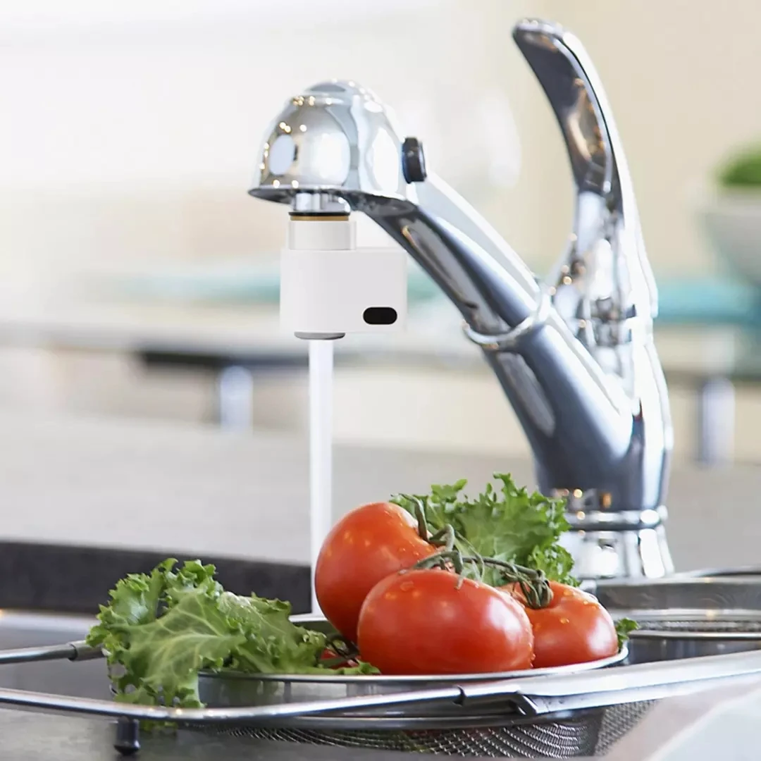 2021 YOUPIN Original Xiaoda Induction Water Saver Smart Sensor Automatic Water Saver Tap Kitchen Energy Saving Nozzle Tool