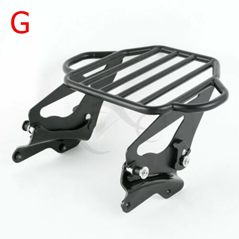 Motorcycle Sissy Bar Backrest Luggage Rack Docking Kit For Harley Touring Road King Road Glide Street Glide 2014-2022