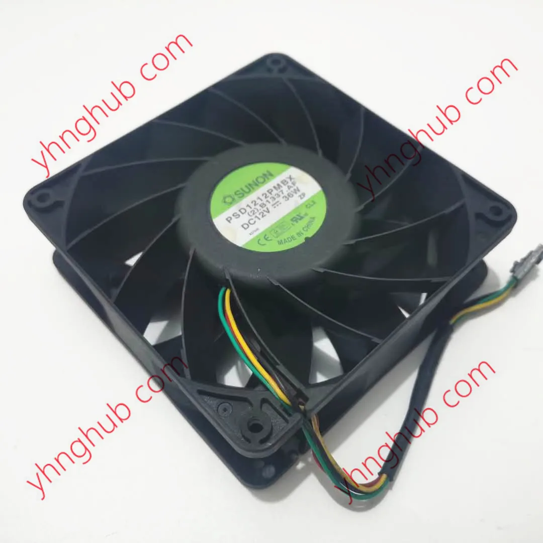 SUNON PSD1212PMBX (2).B1337.AF DC 12V 36W 120x120x38mm Server Cooling Fan