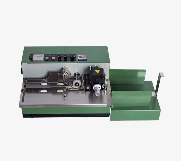 Automatic Ink Wheel Marking Machine Production Date Serial Number Food Plastic Film Bag Package Colored Printing Coding Machine