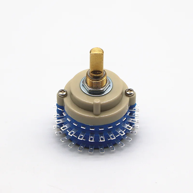 Versiegelt Rotary WaveBand Schalter 2x24 2-Schicht 24 Getriebe KXM-2-15 Einreihige Gemeinsame Pin 1PC – Detail 2