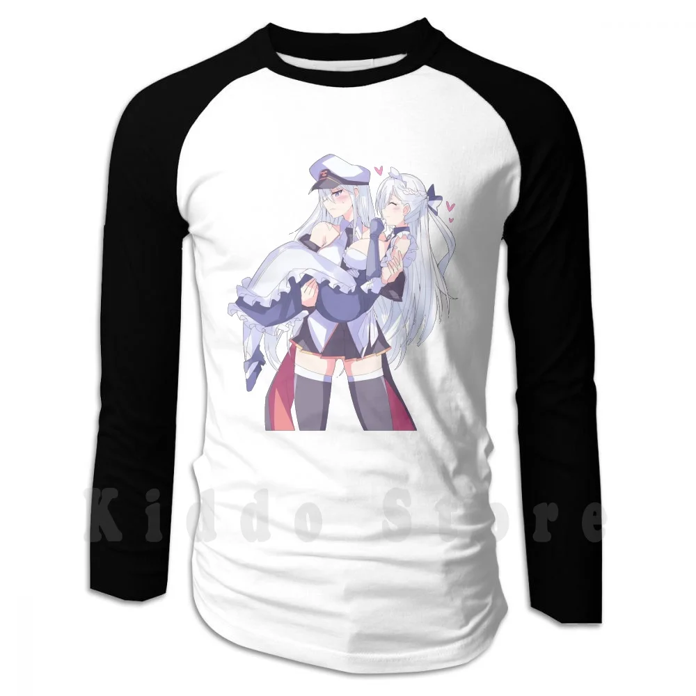 Laffey & Belfast-Azur Lane Hoodie Long Sleeve Azur Lane Anime Azur Lane Atago Manga Akagi Enterprise