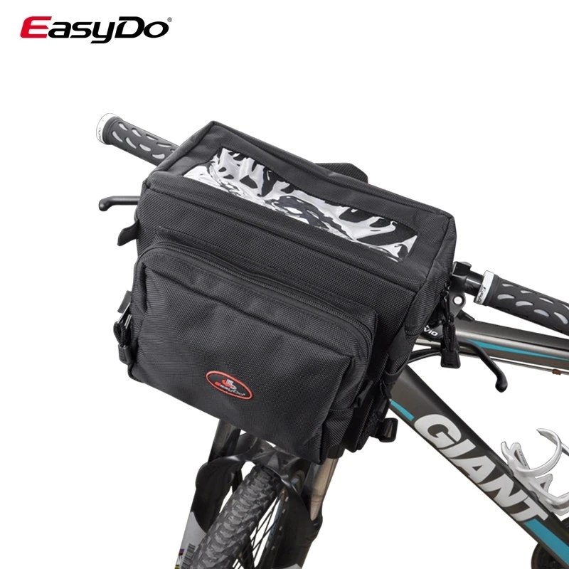 

EasyDo Bike Bicycle Bag Waterproof MTB Road Handlebar Front Bag Pouch Pannier Large Capacity 6L Bike Accessories