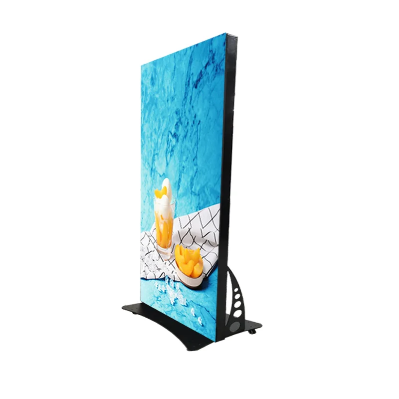 

P2.5 640x1920mm standing floor RGB indoor led panel price advertising screen mirror poster display