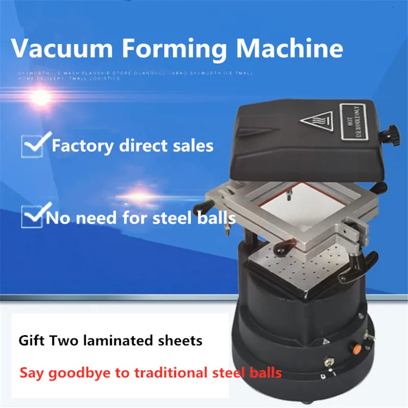 Máquina Dental da Laminação de 1200w 220v 110v Equipamento Dental Vácuo Que Forma a Máquina Máquina de Moldagem Dental Material Que Faz a Ferramenta